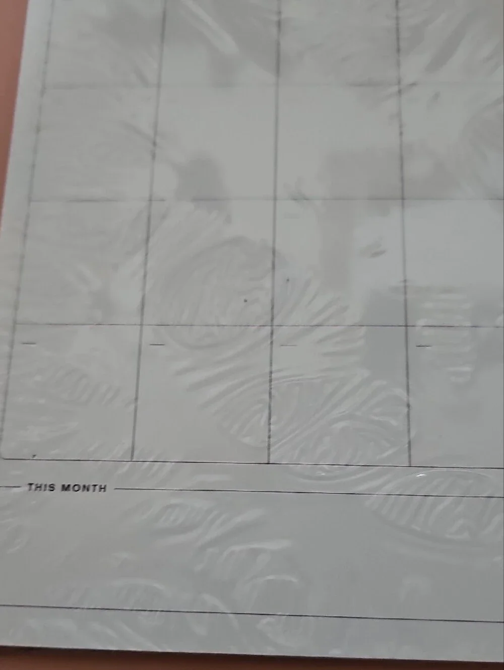 NIP G&C Legal Pad and Undated Monthly Calendar